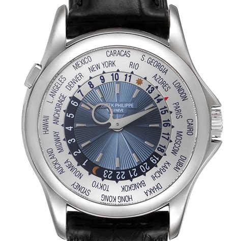 patek philippe platinum world time replica|Patek Philippe world time 5130.